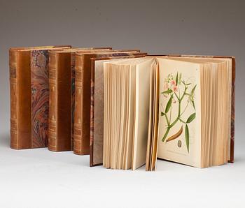 BOK, 4 vol, C A M Lindman, "Nordens flora". Wahlström och Widstrand Stockholm 1926.