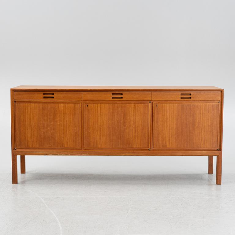 Bertil Fridhagen, a teak-veneered sideboard, Bodafors, Sweden, 1962.