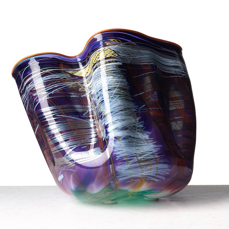 Dale Patrick Chihuly, a glass sculpture, Seattle, USA 1989.