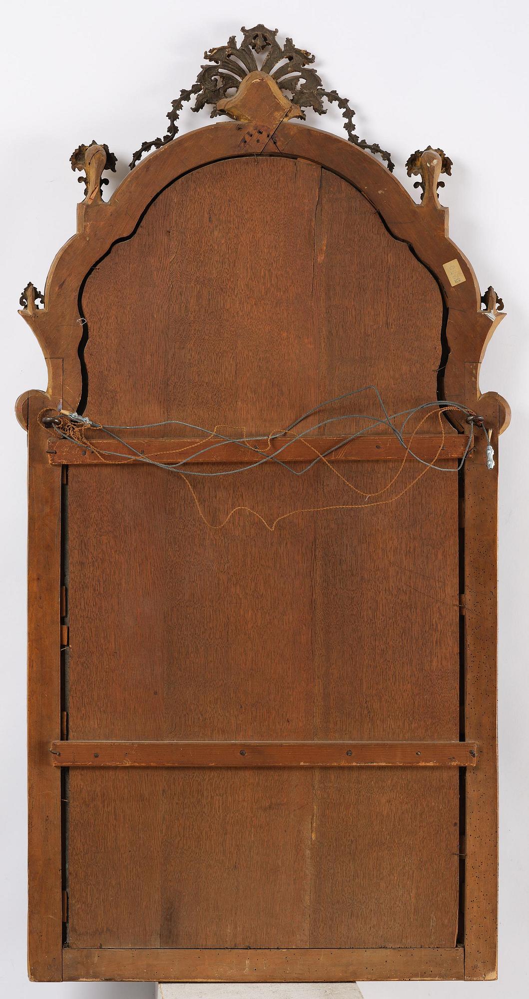 Spegel, tillskriven Burchard Precht ca 1720, Barock.
