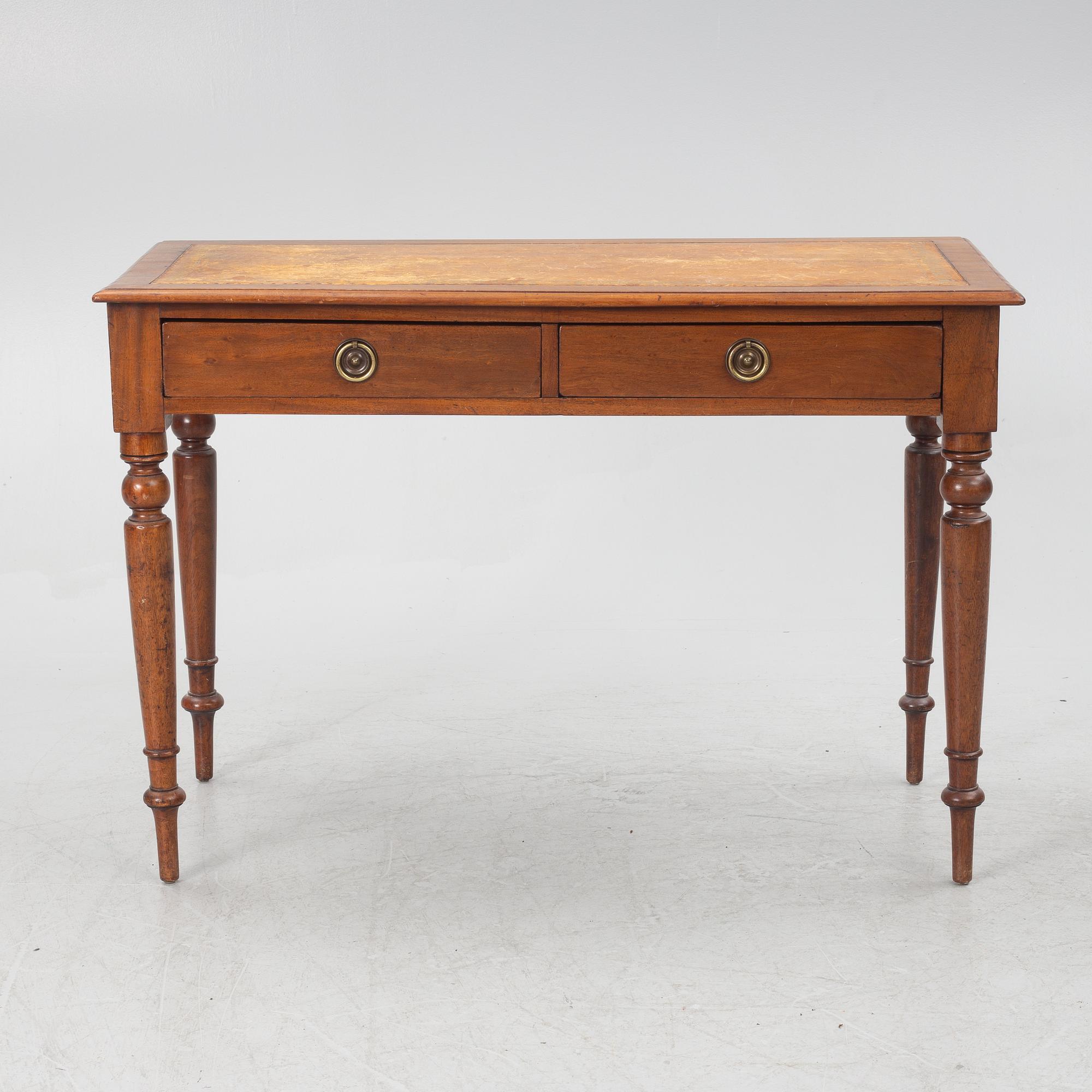 A desk, England, early 20th Century.