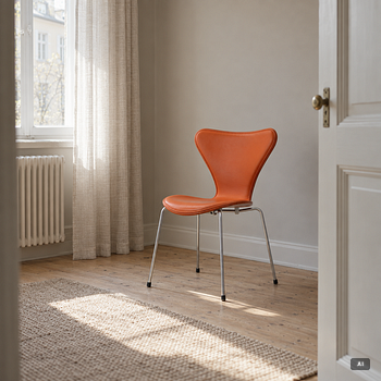 Arne Jacobsen, Set of 4 chairs, “Series 7”, Fritz Hansen, 2003.