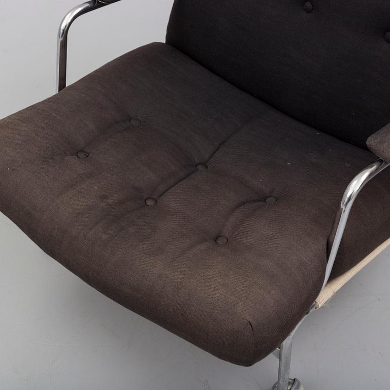 BRUNO MATHSSON, a pair of 'Karin' armchairs.
