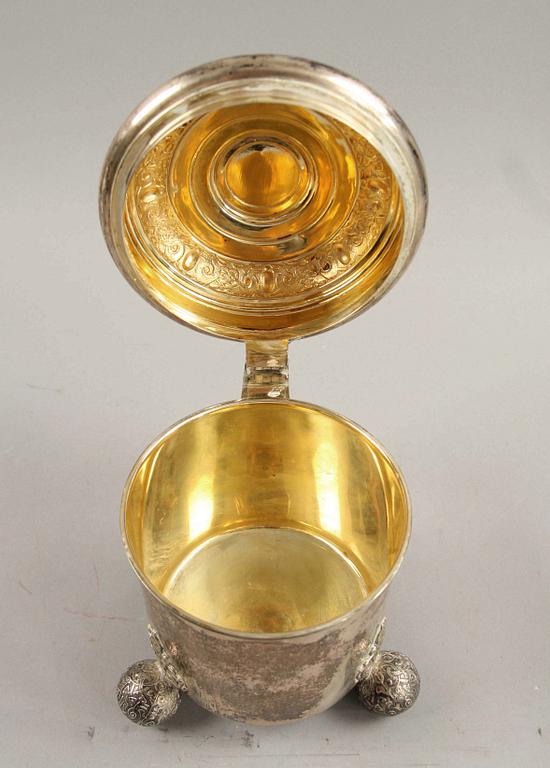 STOP, silver. Barockstil, G.A.B 1919.