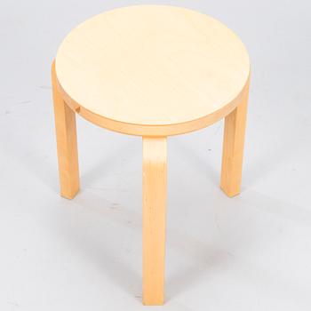 ALVAR AALTO, TUOLEJA, 4 kpl, malli 66, JAKKARA, malli 60, Artek 1900-luvun loppupuoli.