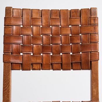 Jens Risom, fyra stolar, Knoll, USA, 1940-tal.