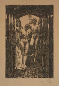 685. Anders Zorn, "Kajuta".