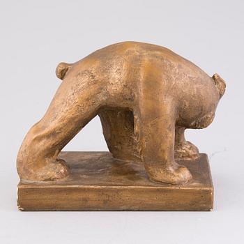 ARMAS HUTRI, A painted plaster sculpture, signed and dated 1953.