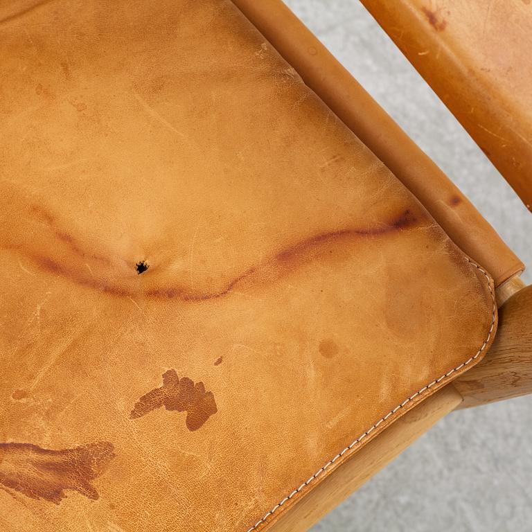 Kenneth Bergenblad, Armchairs, 2 pcs, "Dormi" high and low, Dux, designed in 1979.