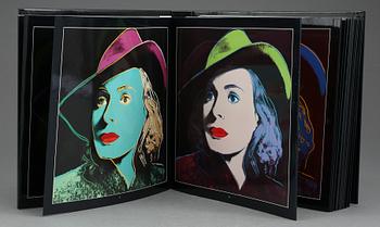 ANDY WARHOL, BOK, "Portraits of Ingrid Bergman by Andy Warhol".