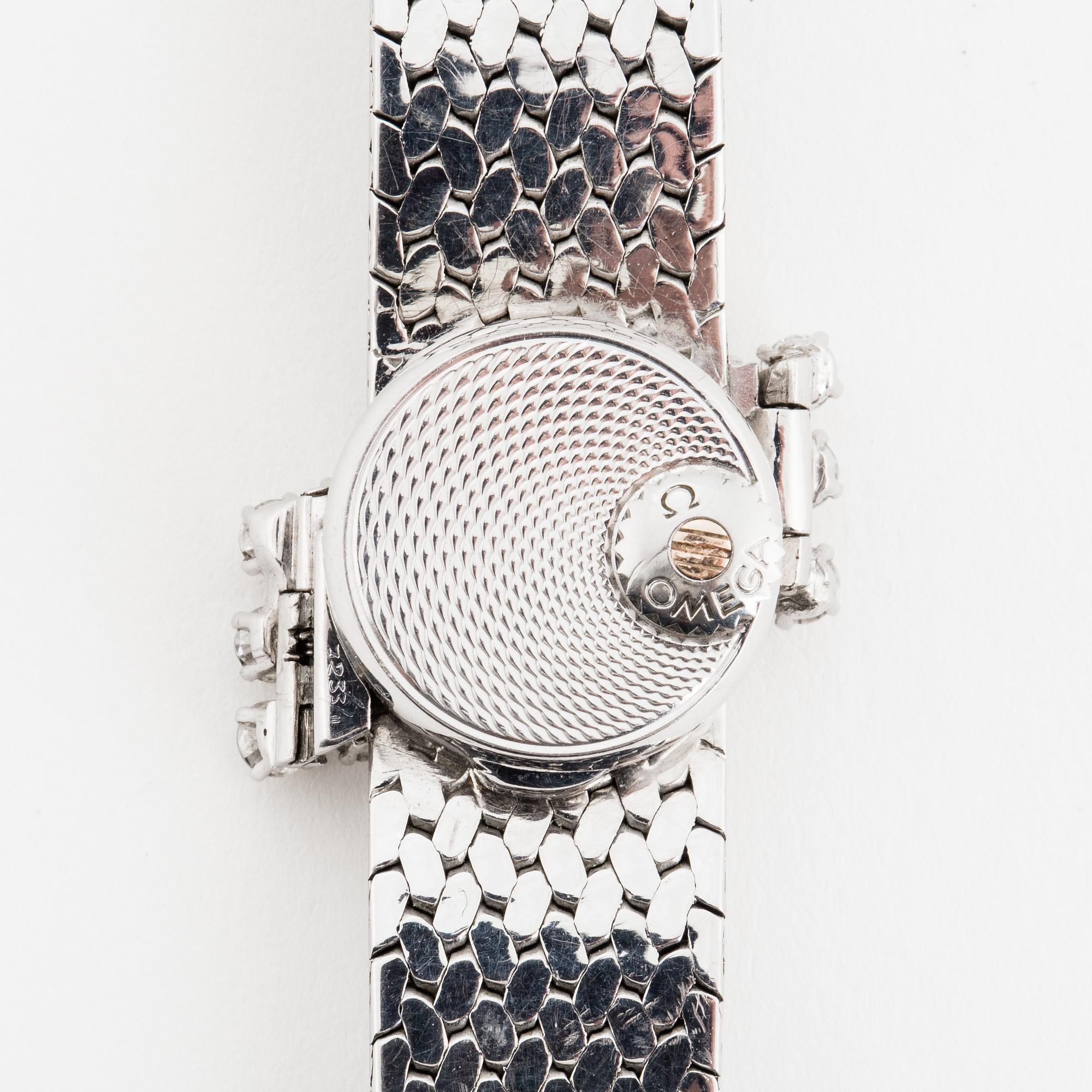 Omega, wristwatch, 20 mm.