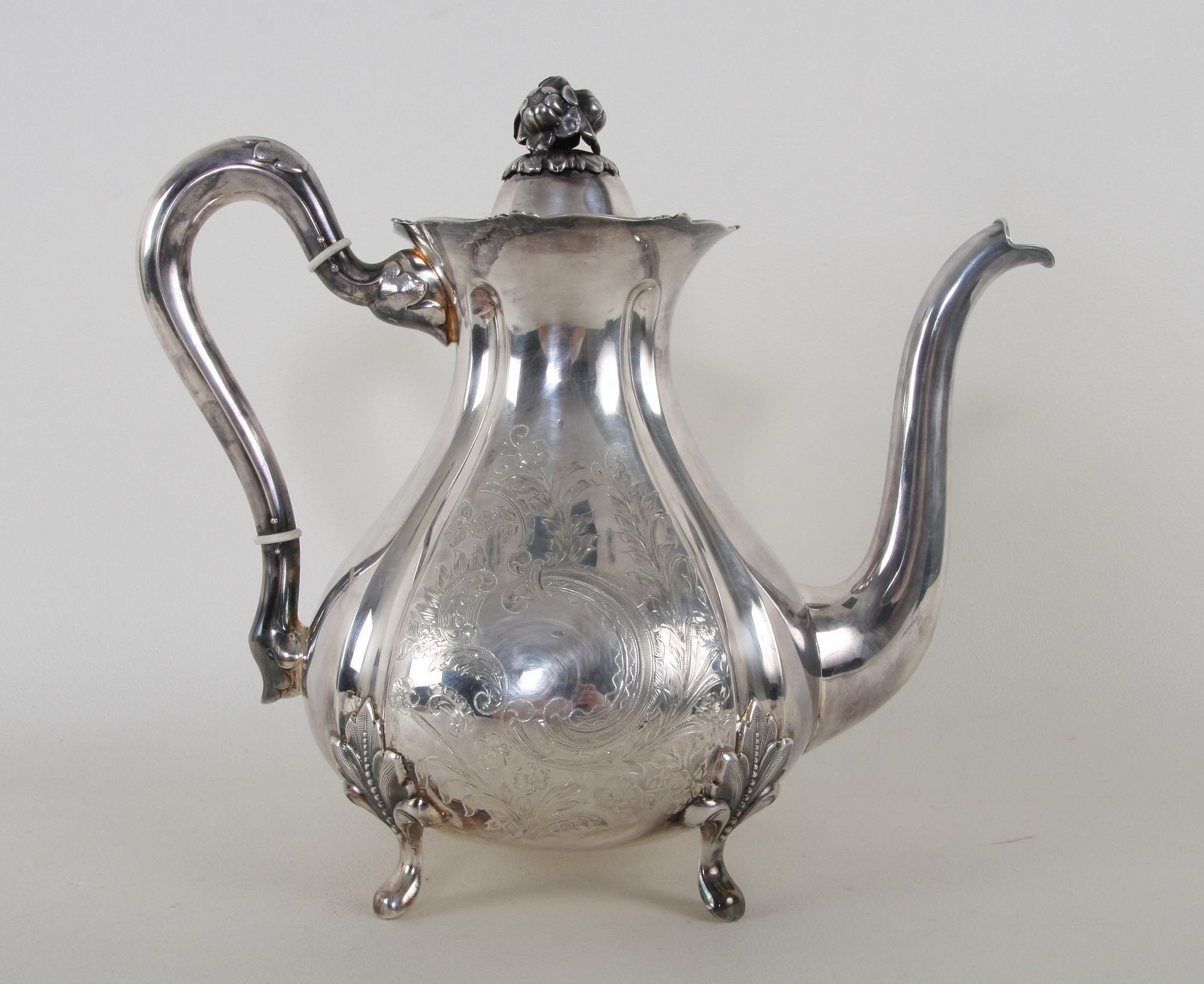 KANNA, silver, rokokostil, Finland 1969.