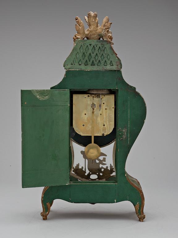 A Swedish Rococo 1760's bracket clock by J. Ekström.