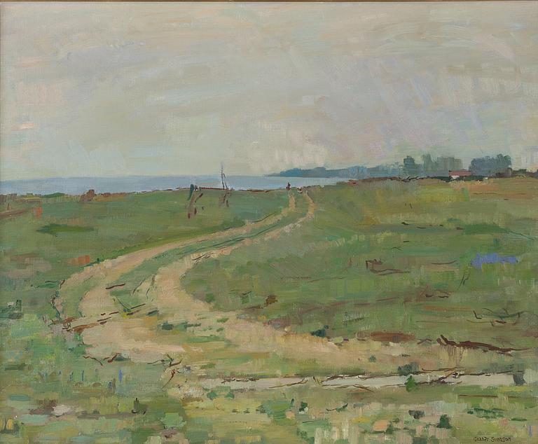 Gunnar Svenson, Coastal landscape.