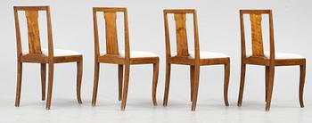 STOLAR, 4 stycken, Sverige, 1920/30-tal.