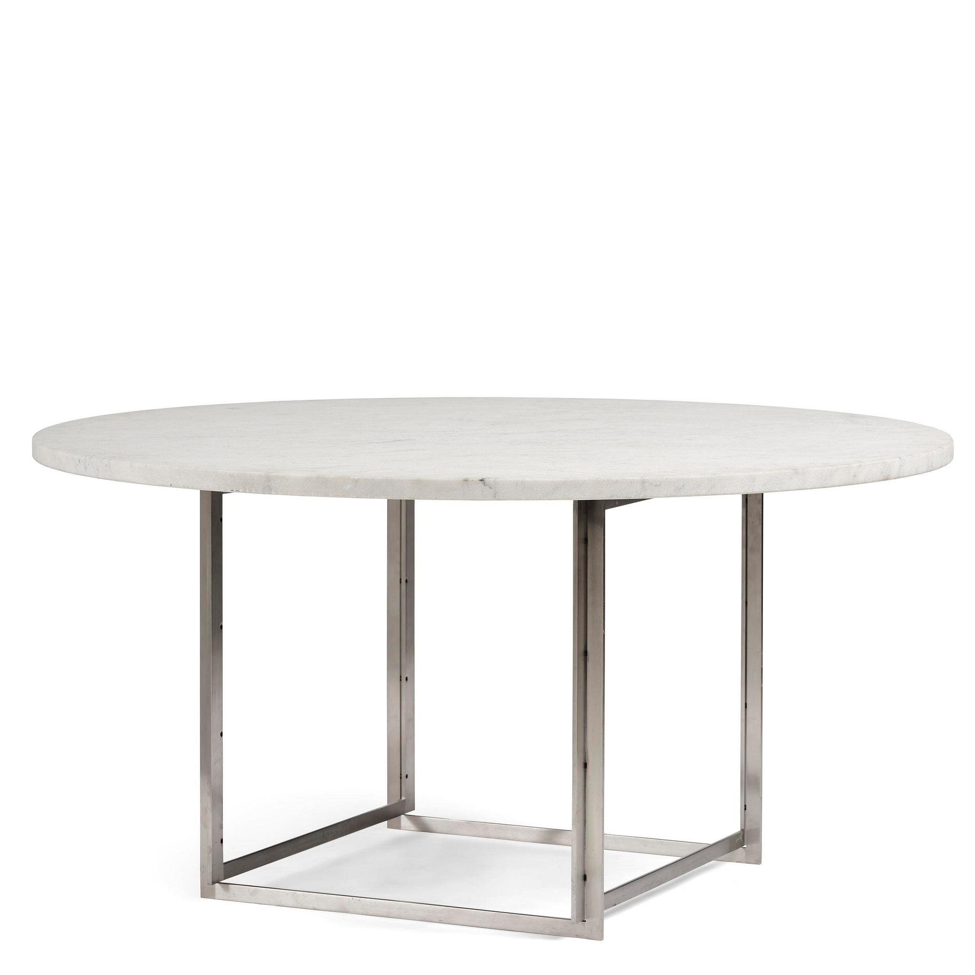 a "PK54" dining table, Fritz Hansen, Denmark, 2007.