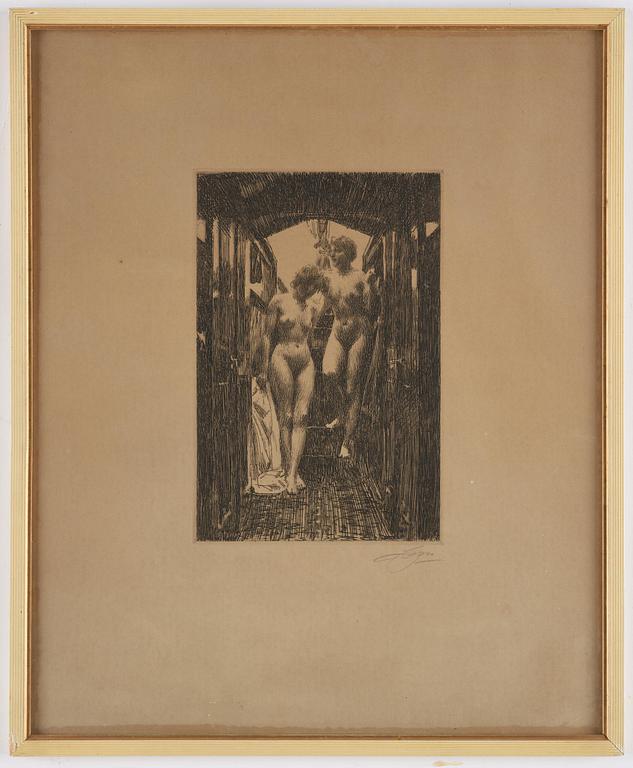 Anders Zorn, "Kajuta".