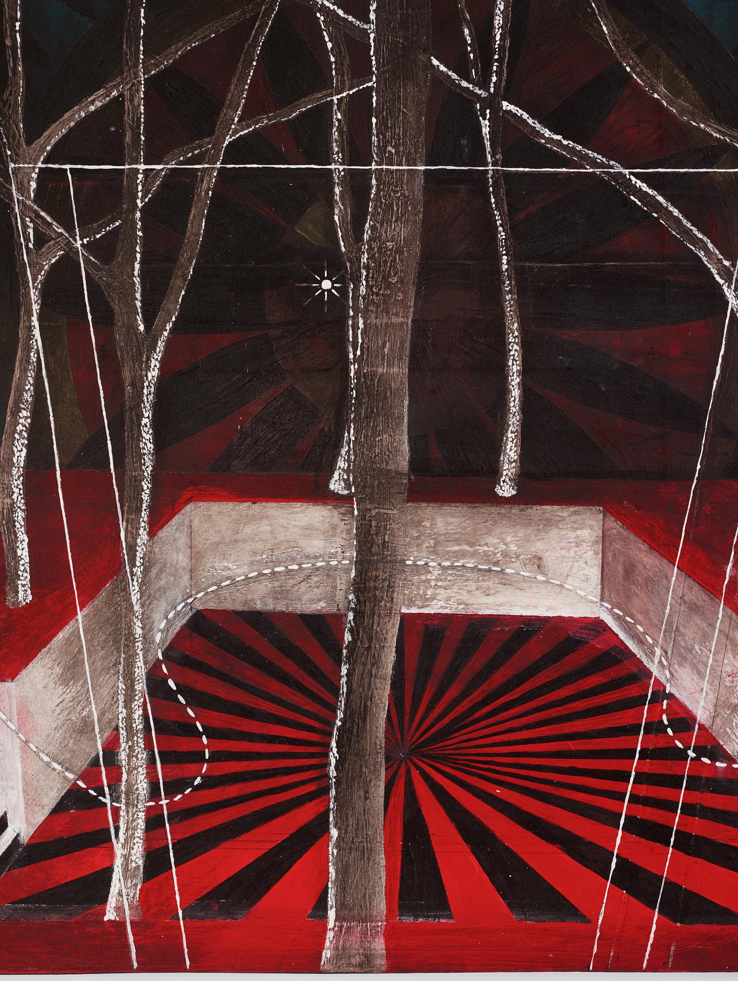 Veit Laurent Kurz, "Untitled (Wald und Wiesen painting #9)".