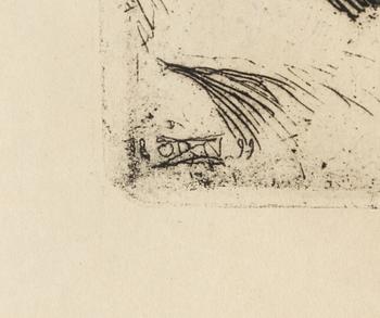 Anders Zorn, Ander Zorn,"Självporträtt med modell II".