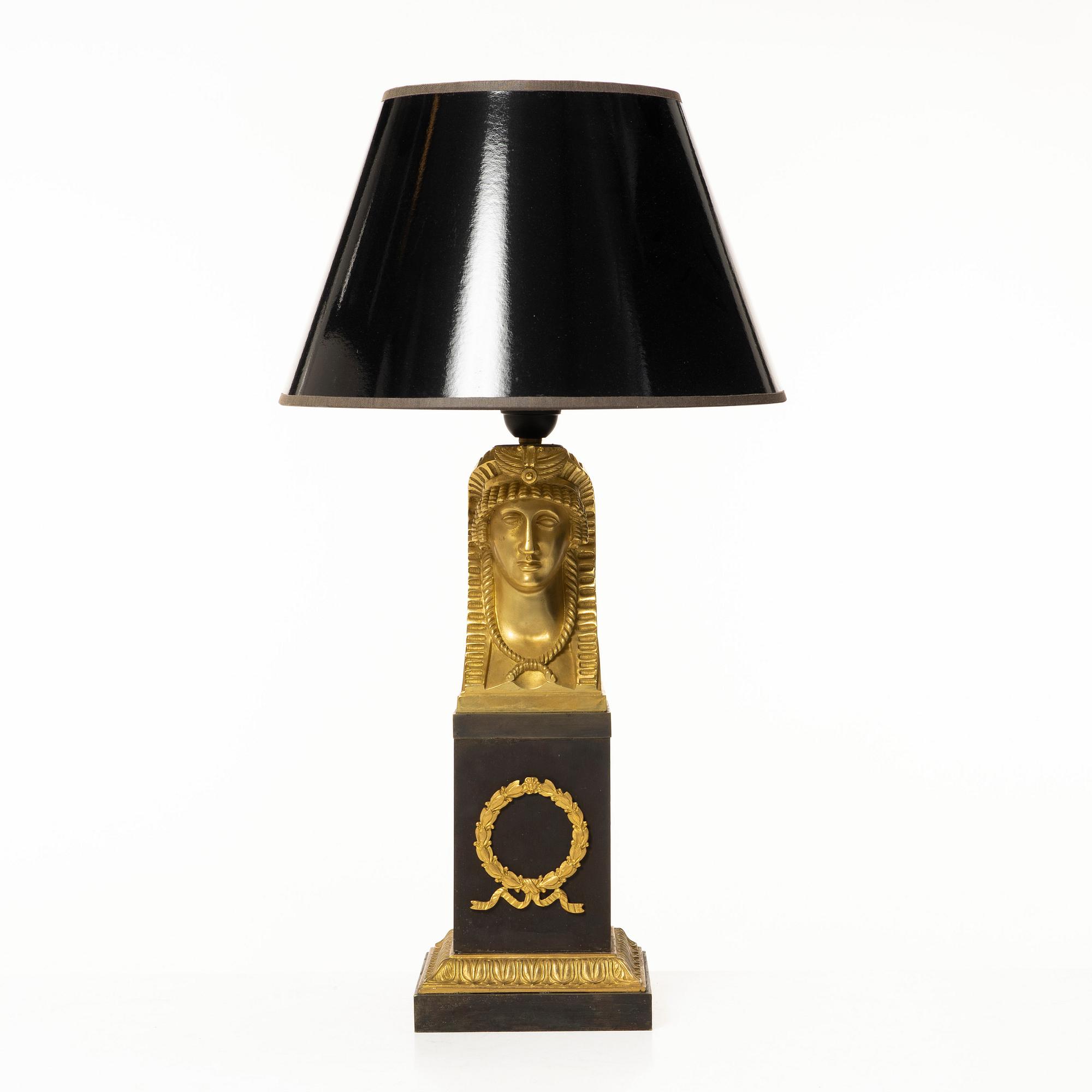 Table lamp, Empire style, period.
