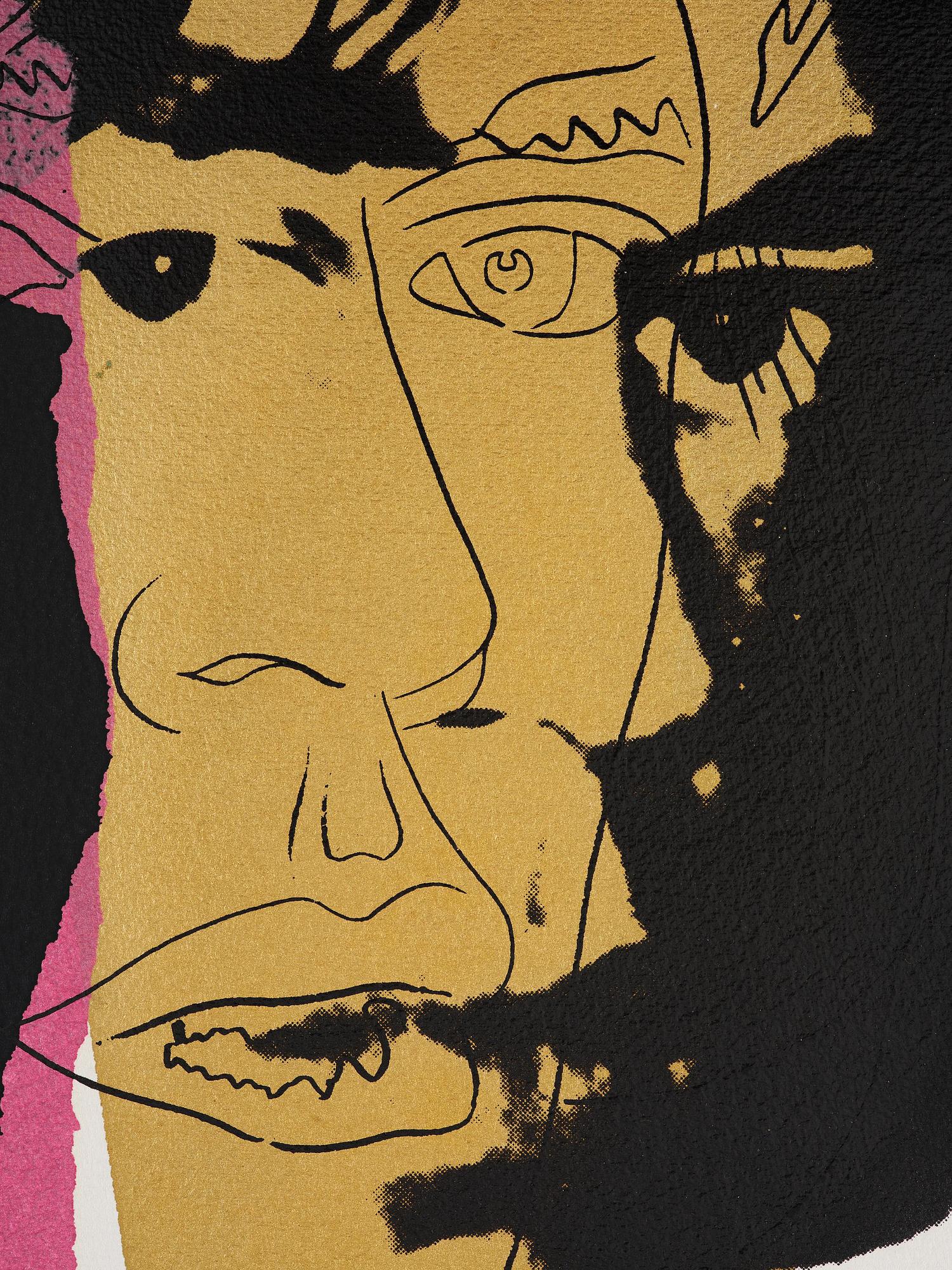 Andy Warhol, "Mick Jagger".