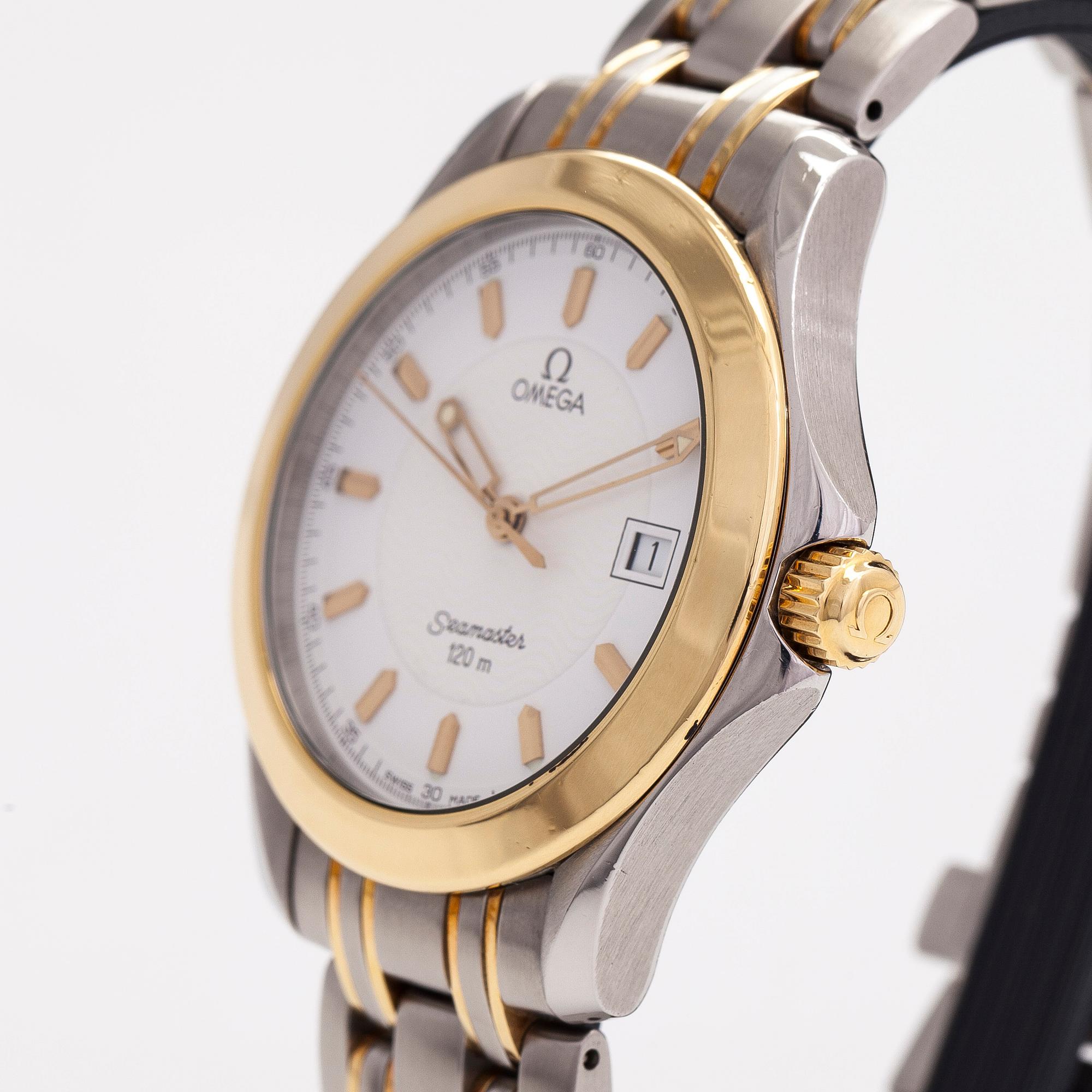Omega, Seamaster, 120m, wristwatch, 36 mm.