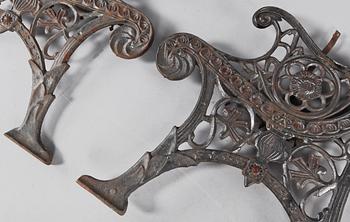 GAVLAR TILL TRÄDGÅRDSSOFFA, 1900-talets andra hälft.