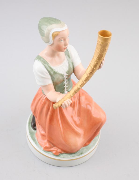 FIGUR, porslin, Royal Copenhagen, 1900-talets andra hälft.