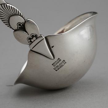 SÅSSLEV, silver, "Kaktus", Georg Jensen, 1900-talets andra hälft. Vikt ca 68 gram.