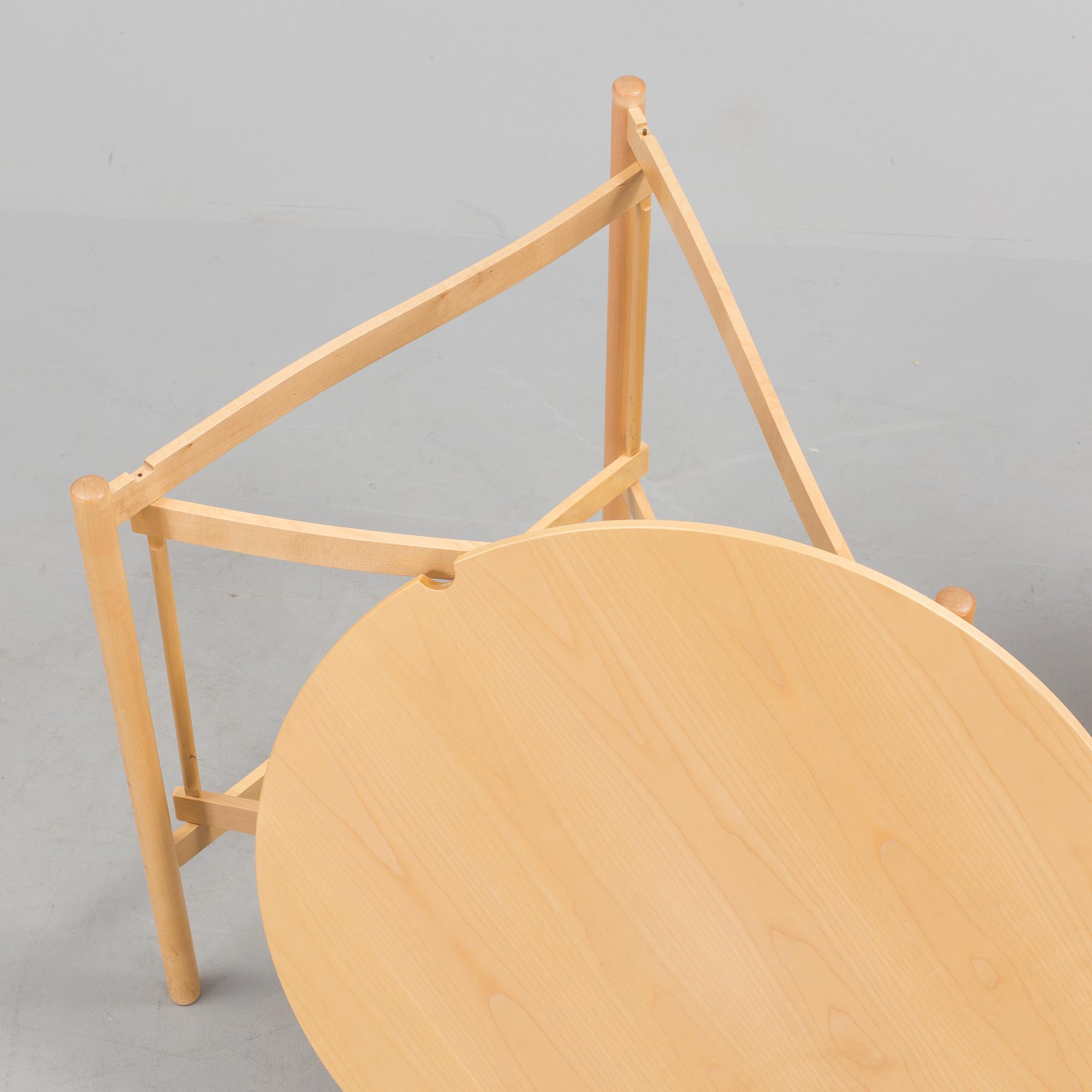 SOFFBORD, ett par, "Tema", design Hans Johansson 1987, Karl Andersson och Söner, Huskvarna.