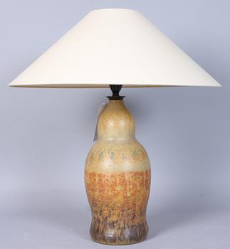 PATRICK NORDSTRÖM, bordslampa, stengods, Kongl Dansk, 1918.
