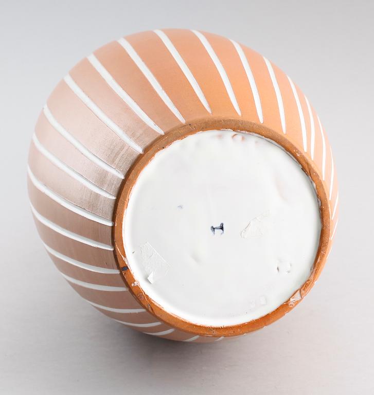 GOLVVAS, lergods, Ingrid Atterberg, Upsala Ekeby.