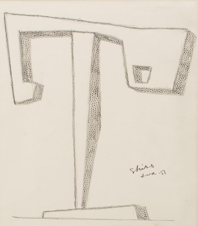 LARS ENGLUND, Pencil, signed and dated -51.