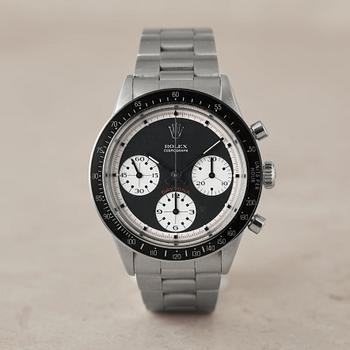 ROLEX, Cosmograph Daytona, "Paul Newman", "Units per hour 200", chronograph, wristwatch, 37 mm,