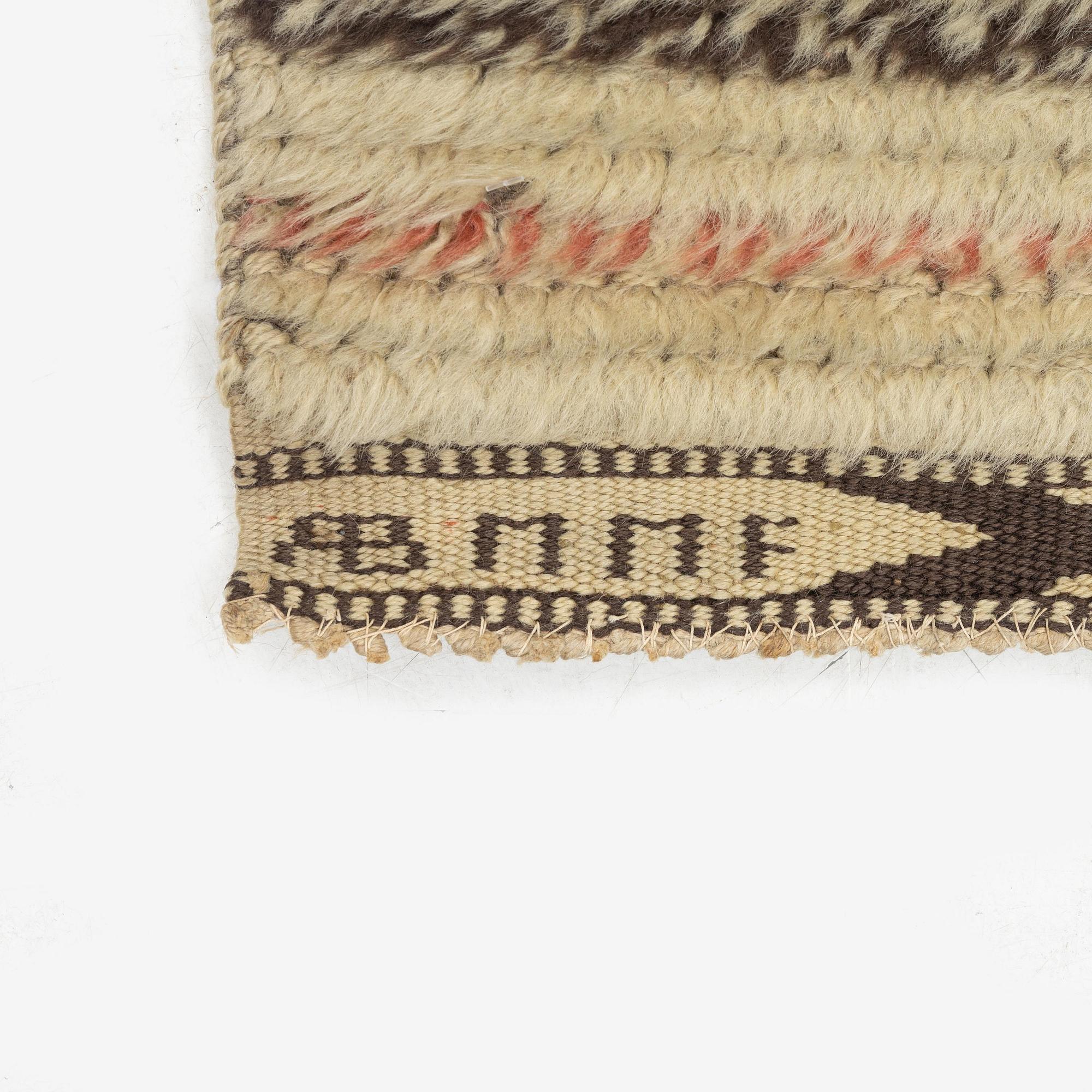 Märta Måås-Fjetterström, a carpet, 'Svenskullsryan', rya, c. 195 x 111 cm, signerad AB MMF.