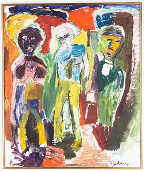 Erland Cullberg, oil on canvas, signed.