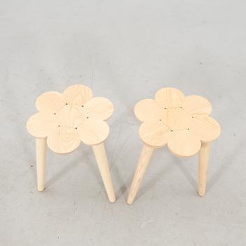 Lisa Hilland, pallar 2 st "Smyltha" för Myltha 2000-tal.