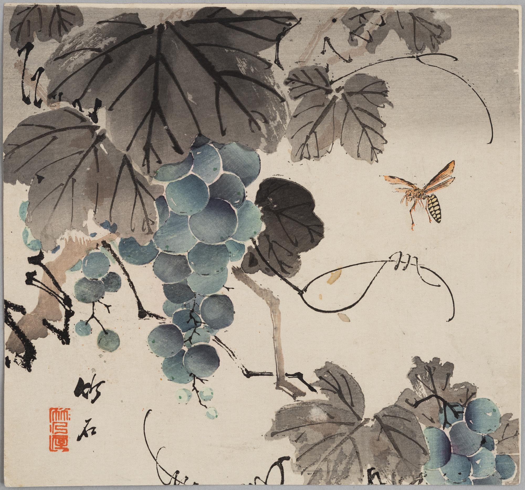 A group of three Japanese woodblock prints, 20th century.