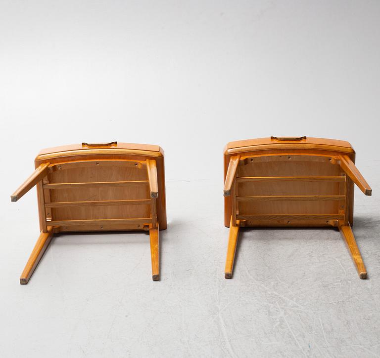 Axel Larsson, Sängbord, ett par, för Bodafors, 1900-talets mitt.