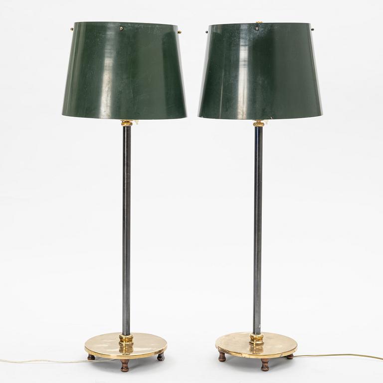 Josef Frank, a pair of model 2564 floor lamps for Firma Svenskt Tenn.