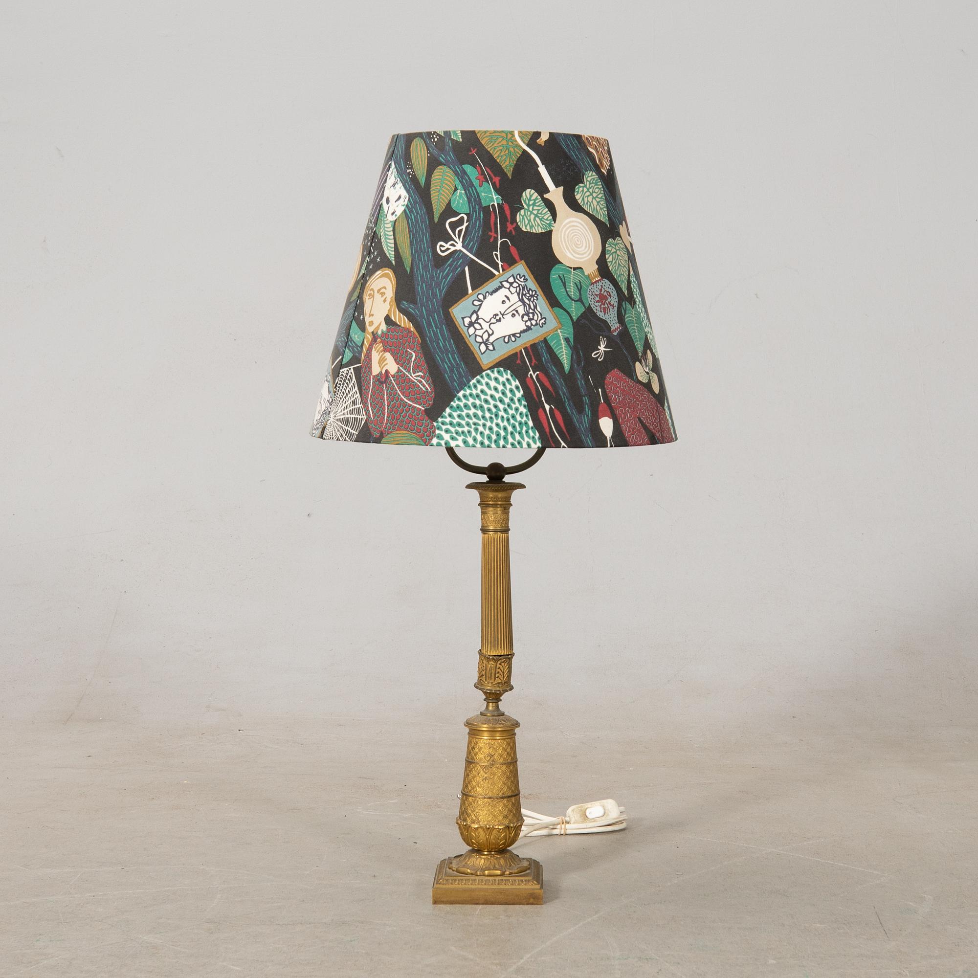 Table lamp, Empire style 20th century.