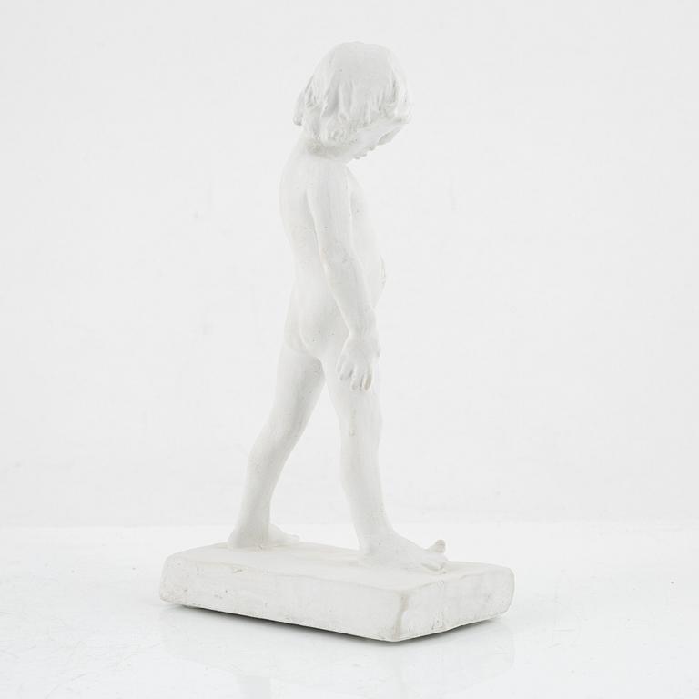 Christian Eriksson, skulptur, gips, signerad.