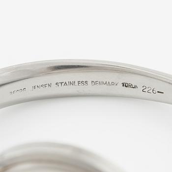 Georg Jensen, "L.U.Chopard & Cie", design Vivianna Torun Bülow-Hübe , armbandsur, 33 mm.