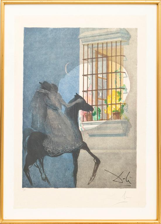 Salvador Dalí, "Don josé and Carmen flee" ur "Carmen".