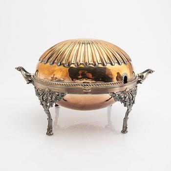 A set of four epns serving dishes first half of the 20th century.