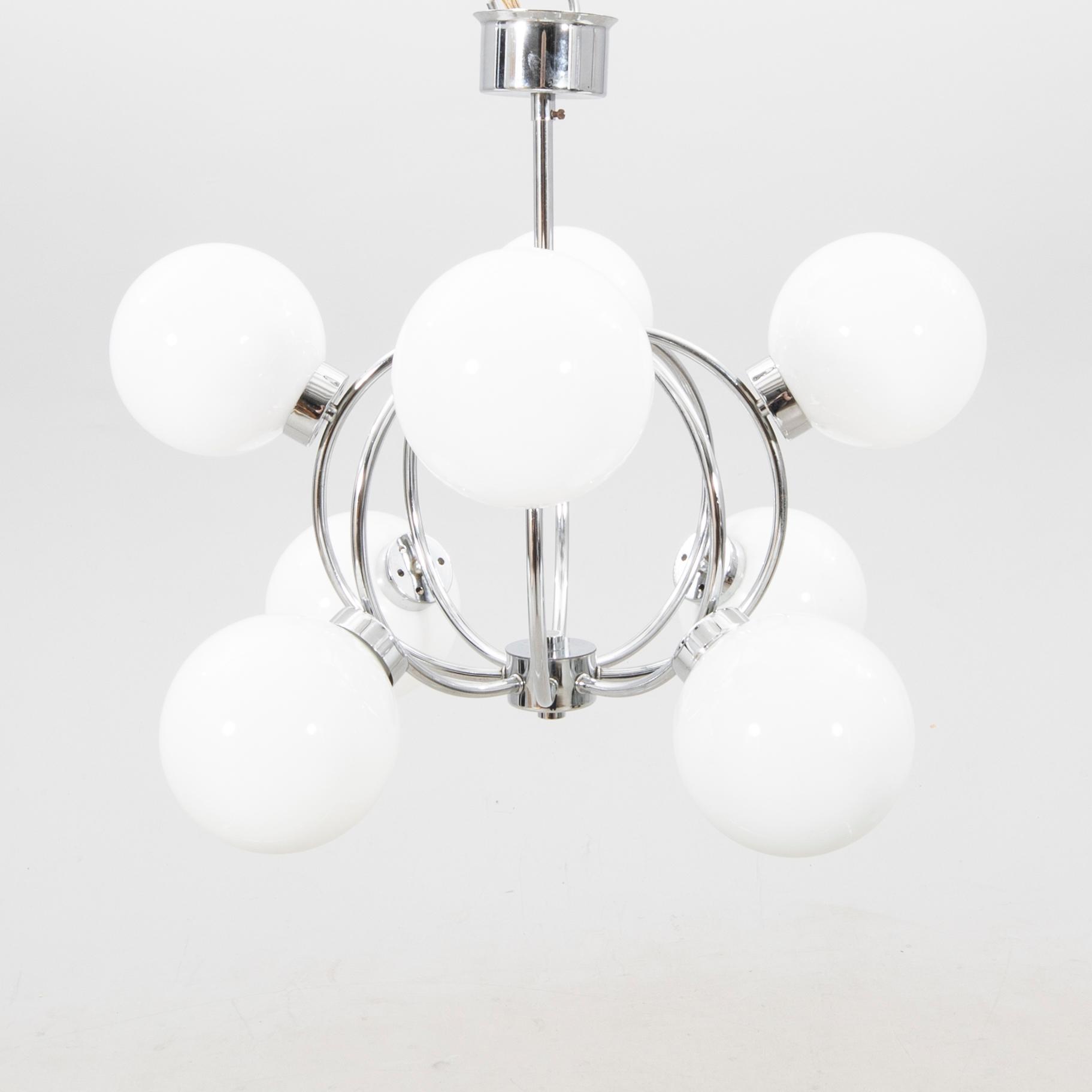 A ceiling pendant alter part of the 20th century.