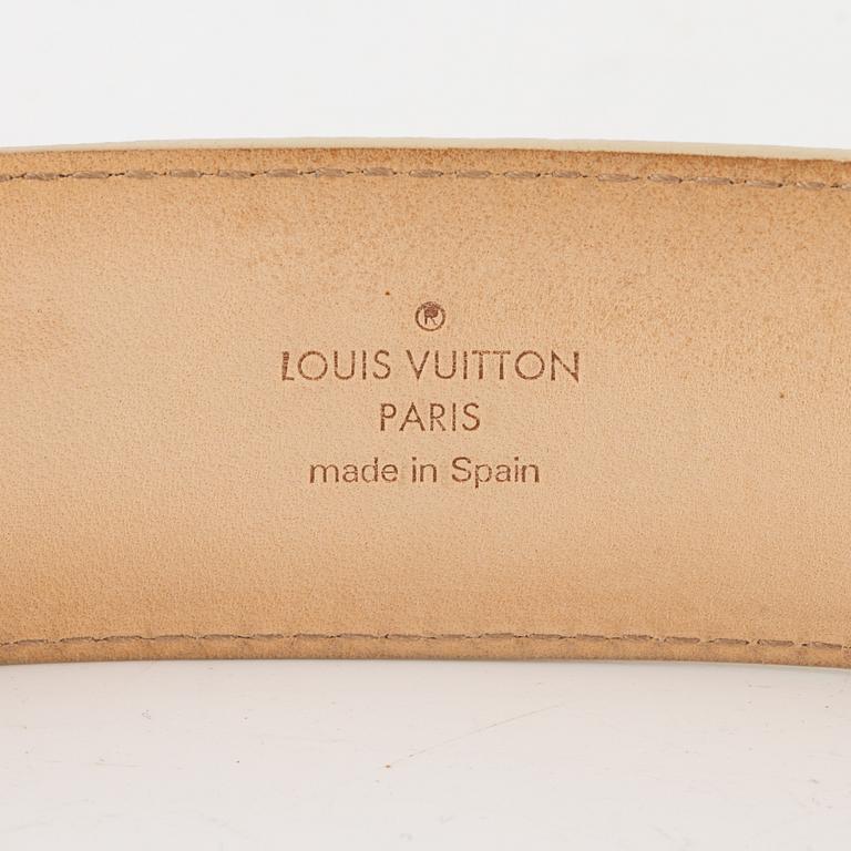 Louis Vuitton, belt, "LV Initiales", size 80.