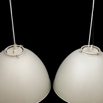 A pair of Zero ceiling light.