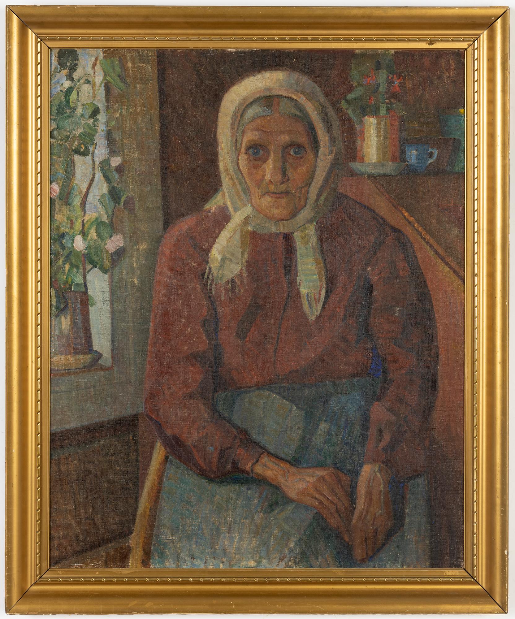 Birger Simonsson, olja på duk.