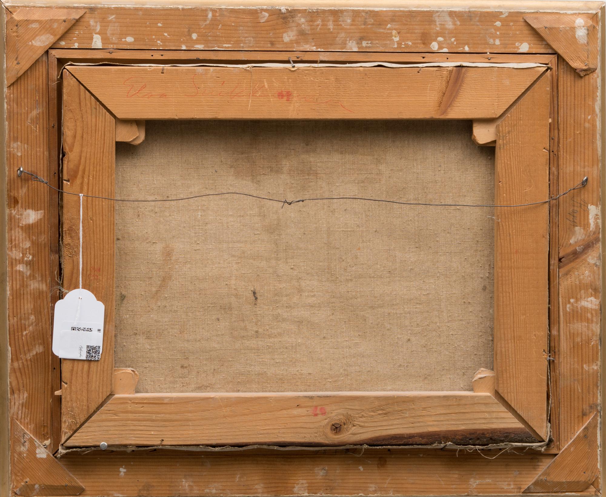 Oil on canvas, signed and dated -19.